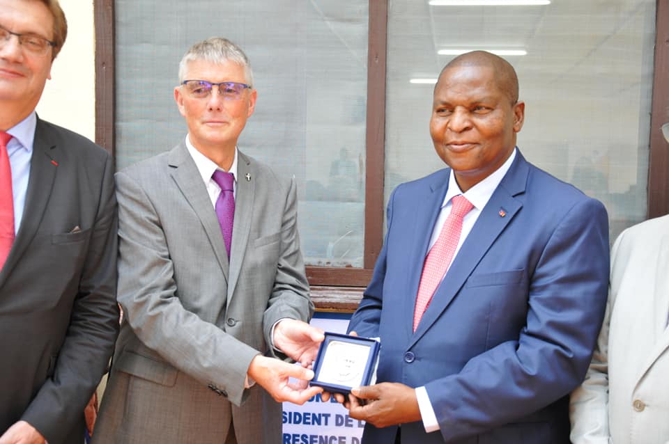 Célébration du 60e anniversaire de l'institut pasteur de Bangui
