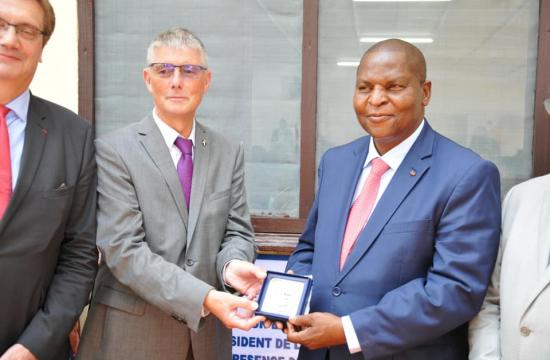 Célébration du 60e anniversaire de l'institut pasteur de Bangui