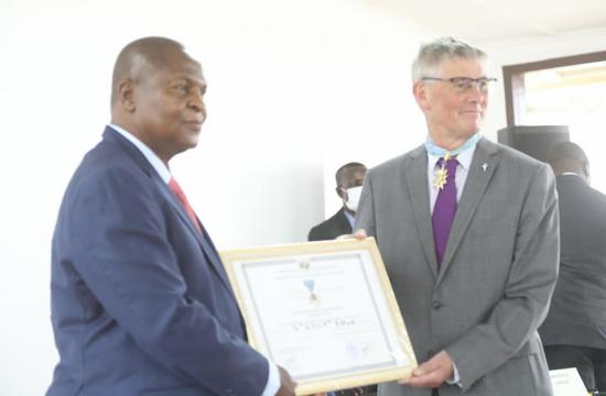 Célébration du 60e anniversaire de l'institut pasteur de Bangui