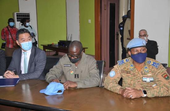 Jean-Pierre LACROIX en visite à Bangui a réaffirmé la détermination de son organisation à soutenir le Gouvernement centrafricain