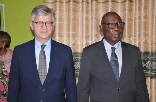 Jean-Pierre LACROIX en visite à Bangui a réaffirmé la détermination de son organisation à soutenir le Gouvernement centrafricain